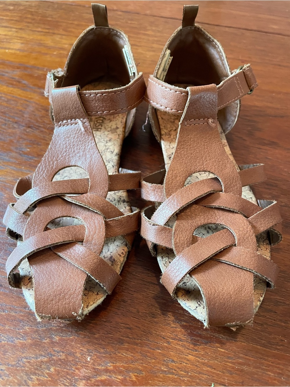Osh Kosh Leather Sandals children’s size 12